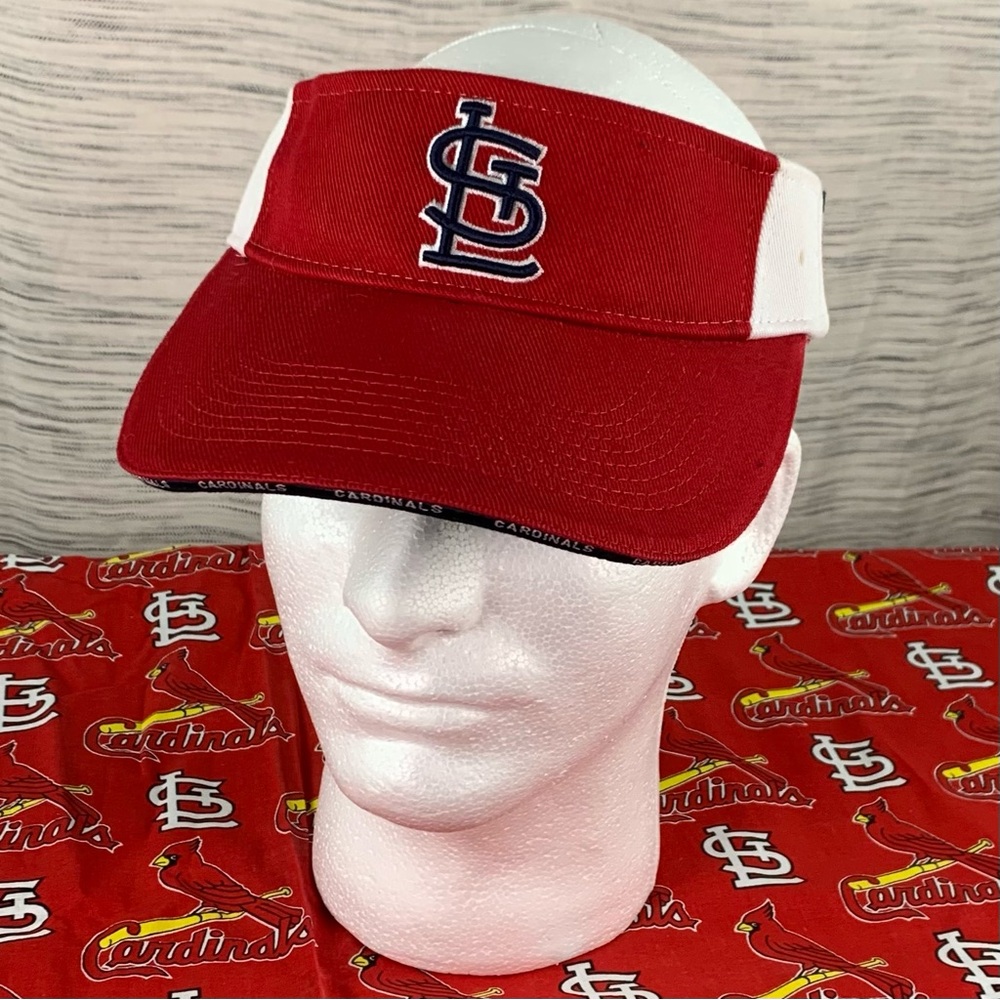 Genuine Merchandise by Drew Person St. Louis Cardinals visor.